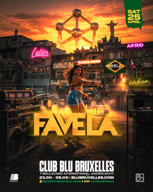🔥 FAVELA – BRAZILIAN NIGHT 🔥  CLUB BLU